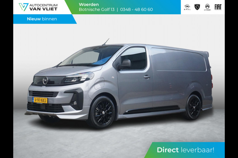 Opel Vivaro L3 75 kWh | STX Sport | Lederen bekleding | Spoilerpakket | 18 inch Lichtmetalen velgen | Rondom Camera's | Mooiste bus van NL (!)
