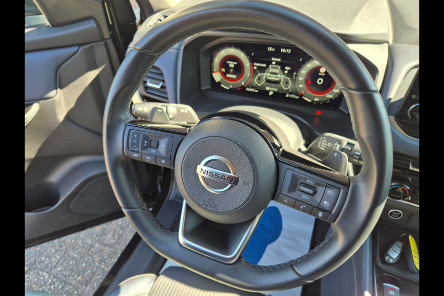Nissan QASHQAI 1.3 MHEV Xtronic N-Connecta Trekhaak Half leder