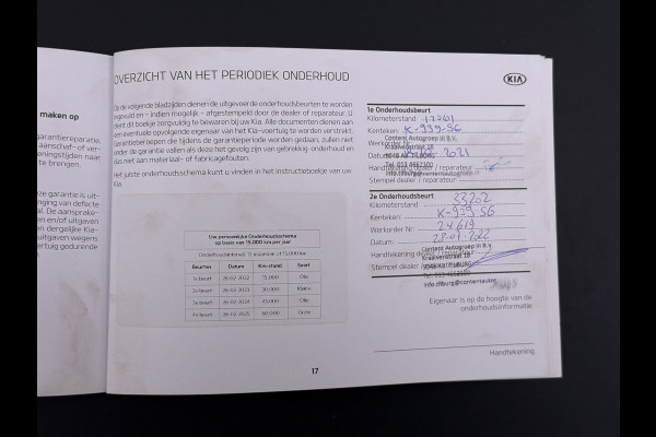 Kia Ceed Sportswagon T-120PK GT-Line Camera Apple Carplay/Android Zwarte-Hemel Navi Ecc Cruise Pdc 1/2 Leder 17"lm Regensensor Rijstrooksensor Led Bluetooth Verkeersbord detectie Connected 1e Eigenaar EURO6 Volledig Kia-Dealer OnderhoudenOrig.NLse auto