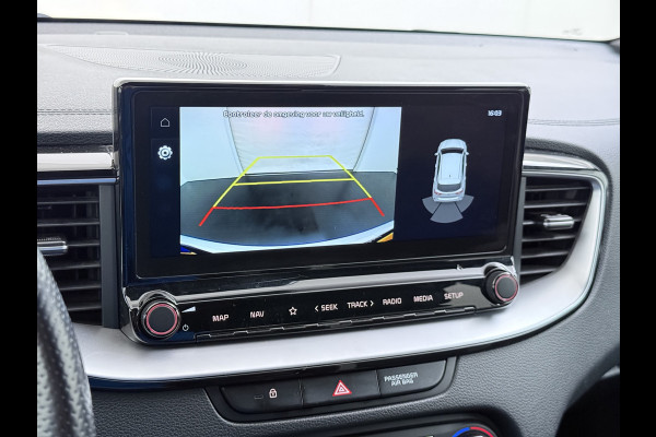 Kia Ceed Sportswagon T-120PK GT-Line Camera Apple Carplay/Android Zwarte-Hemel Navi Ecc Cruise Pdc 1/2 Leder 17"lm Regensensor Rijstrooksensor Led Bluetooth Verkeersbord detectie Connected 1e Eigenaar EURO6 Volledig Kia-Dealer OnderhoudenOrig.NLse auto