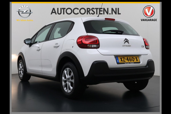 Citroën C3 1.2 Navi Apple Carplay Android MirrorLink PDC Connect LMv Ecc Cruise Elektr.Spiegels+Verwarmd SpoorAssist Regensensor Feel Tel.  Lane Assist S&S Tech Feel Distributie bij 89.194 km vervangen! Slechts 40 euro per maand wegenbelasting 4 Seizoens-banden Orig. Nederlandse auto EURO6 1e Eigenaar (lease)