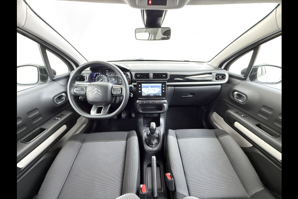 Citroën C3 1.2 Navi Apple Carplay Android MirrorLink PDC Connect LMv Ecc Cruise Elektr.Spiegels+Verwarmd SpoorAssist Regensensor Feel Tel.  Lane Assist S&S Tech Feel Distributie bij 89.194 km vervangen! Slechts 40 euro per maand wegenbelasting 4 Seizoens-banden Orig. Nederlandse auto EURO6 1e Eigenaar (lease)