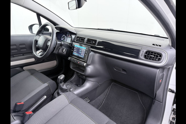Citroën C3 1.2 Navi Apple Carplay Android MirrorLink PDC Connect LMv Ecc Cruise Elektr.Spiegels+Verwarmd SpoorAssist Regensensor Feel Tel.  Lane Assist S&S Tech Feel Distributie bij 89.194 km vervangen! Slechts 40 euro per maand wegenbelasting 4 Seizoens-banden Orig. Nederlandse auto EURO6 1e Eigenaar (lease)
