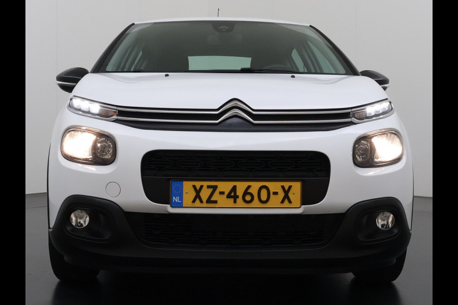 Citroën C3 1.2 Navi Apple Carplay Android MirrorLink PDC Connect LMv Ecc Cruise Elektr.Spiegels+Verwarmd SpoorAssist Regensensor Feel Tel.  Lane Assist S&S Tech Feel Distributie bij 89.194 km vervangen! Slechts 40 euro per maand wegenbelasting 4 Seizoens-banden Orig. Nederlandse auto EURO6 1e Eigenaar (lease)