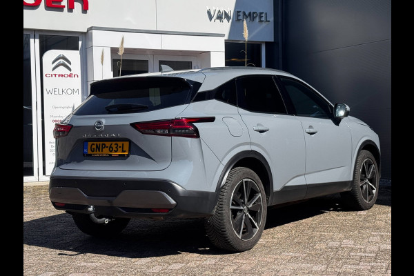 Nissan QASHQAI 1.3 MHEV Xtronic Tekna | Trekhaak | Pano | Camera 360 | Winter Pack | HUD | Adaptive Cruise |