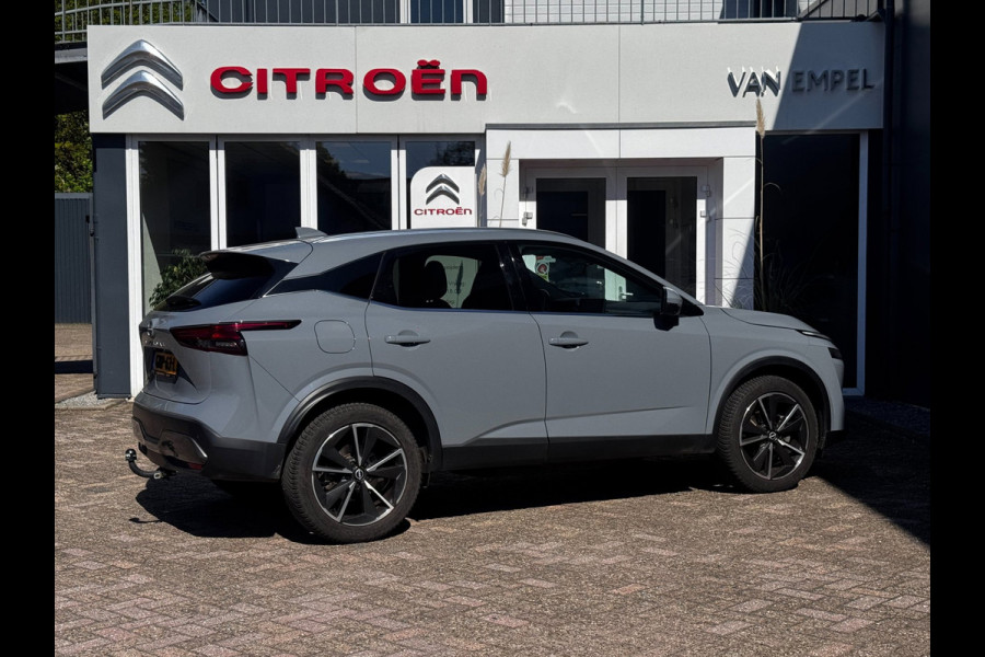 Nissan QASHQAI 1.3 MHEV Xtronic Tekna | Trekhaak | Pano | Camera 360 | Winter Pack | HUD | Adaptive Cruise |
