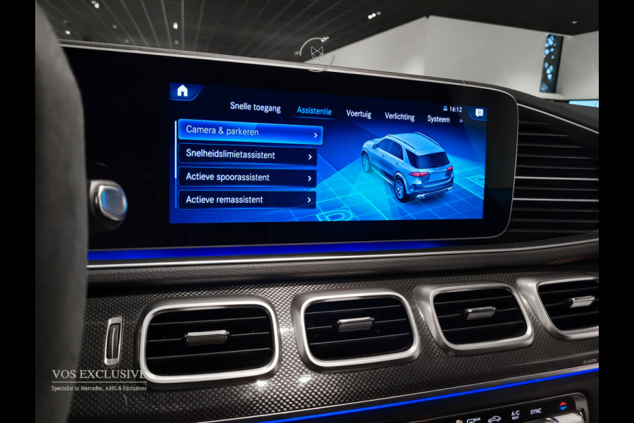 Mercedes-Benz AMG GLE 53 4M+ Grijs kenteken Brabus 500PK|Manufaktur|Burmester|21''|Widescreen|360°|Trekhaak|New service