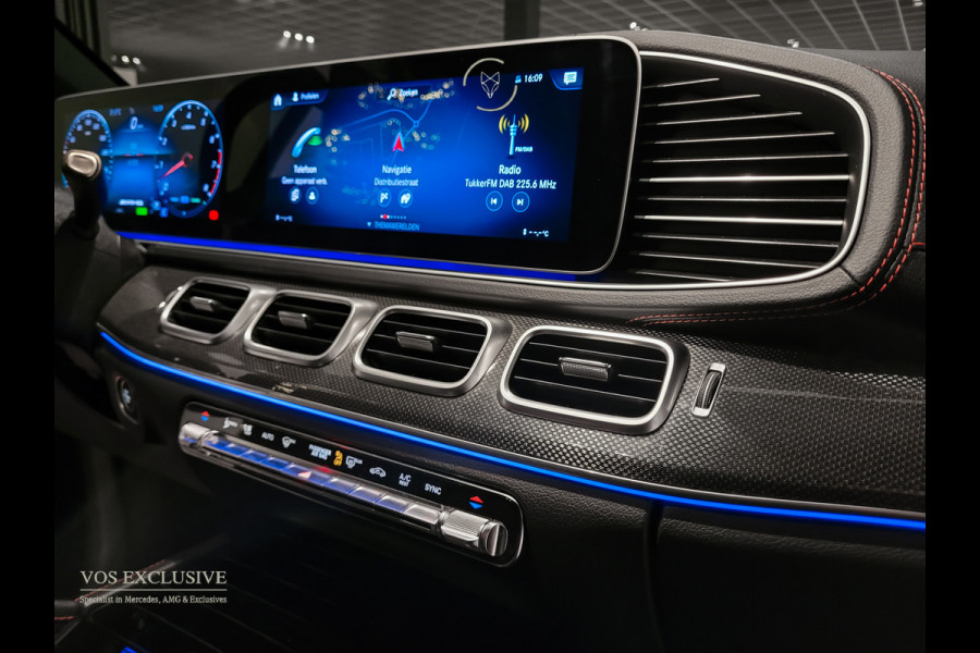 Mercedes-Benz AMG GLE 53 4M+ Grijs kenteken Brabus 500PK|Manufaktur|Burmester|21''|Widescreen|360°|Trekhaak|New service