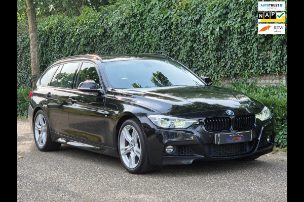 BMW 3 Serie Touring M Sport INCL BTW Apple CarPlay Trekhaak Zwart LED Evo GR Navi 2e eigenaar Breedset M Velgen Garantie