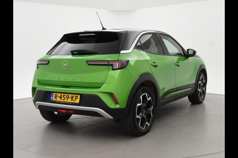 Opel Mokka-e ULTIMATE 50 KWH TWO TONE 94% SOH + LEDER/ALCANTARA | STOEL/STUURVERW. | 18 INCH | MATCHA GREEN