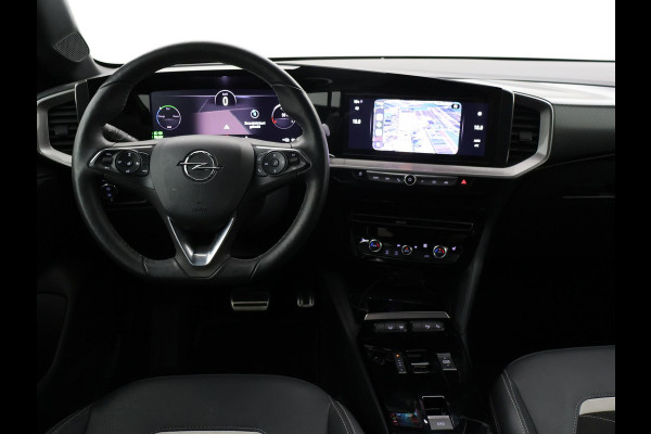 Opel Mokka-e ULTIMATE 50 KWH TWO TONE 94% SOH + LEDER/ALCANTARA | STOEL/STUURVERW. | 18 INCH | MATCHA GREEN