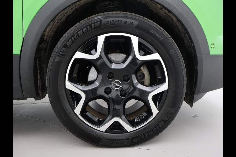 Opel Mokka-e ULTIMATE 50 KWH TWO TONE 94% SOH + LEDER/ALCANTARA | STOEL/STUURVERW. | 18 INCH | MATCHA GREEN