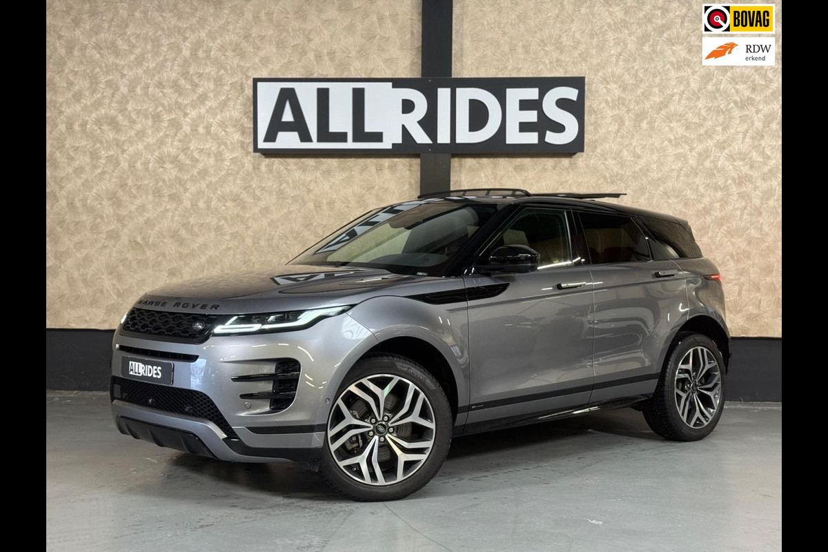 Land Rover Range Rover Evoque 2.0 P250 AWD R-Dynamic S | Pano | 20 inch | Keyless | Leer | 360 camera | Stoelverwarming | Carplay