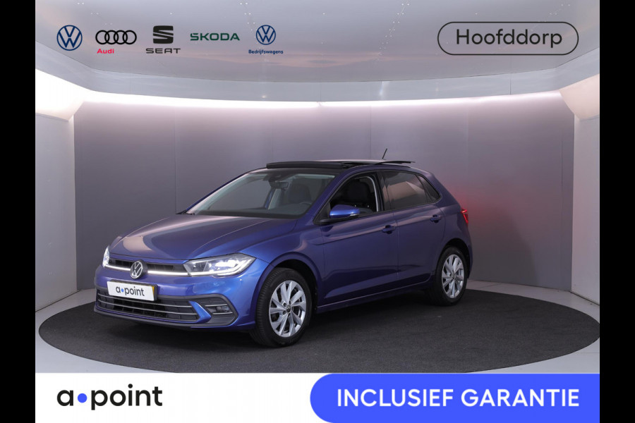 Volkswagen Polo 1.0 TSI Style 95 pk | Navigatie via App | Panoramadak | Parkeersensoren | Matrix LED koplampen | Adaptieve cruise control |