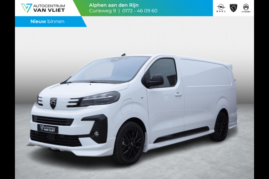 Peugeot e-Expert L3 75 kWh | STX Sport | Lederen bekleding | Spoilerpakket | 18 inch Lichtmetalen velgen | Rondom Camera's | Mooiste bus van NL (!)