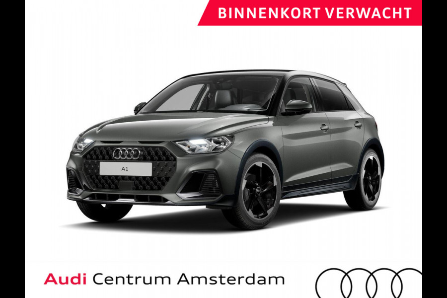 Audi A1 allstreet 30 TFSI Advanced edition 116pk | Komt eind april binnen | Lederen bekleding | Sonos | Stoelverwarming | Apple Carplay/-Andriod auto | 18 inch Lichtmetalen velgen | Verlengde garantie