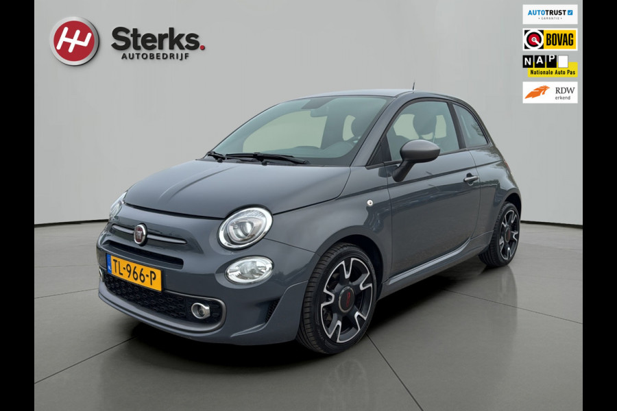 Fiat 500 0.9 TwinAir Turbo Sport 70425 KM NAVI HALF LEDER CLIMAAT CONTROL SPORT PAKKET CARPLAY/ANDROID AUTO