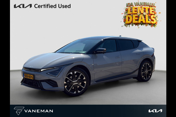 Kia Ev6 GT-Line 84 kWh Camera | Stoelverkoeling & Verwarming | Apple Carplay & Android Auto | 360 Camera | Elektrische Geheugenstoelen | Adapt. Cruise | Pano |