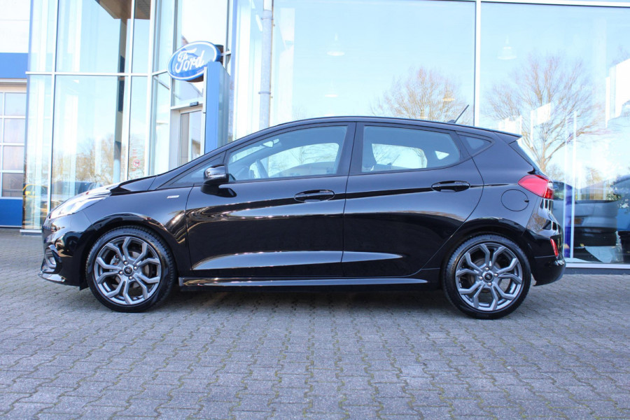 Ford Fiesta 1.0 EcoBoost ST-Line | Stoel + Stuurverwarming | Parkeersensoren | Climate Control | Cruise Control | Navigatie |