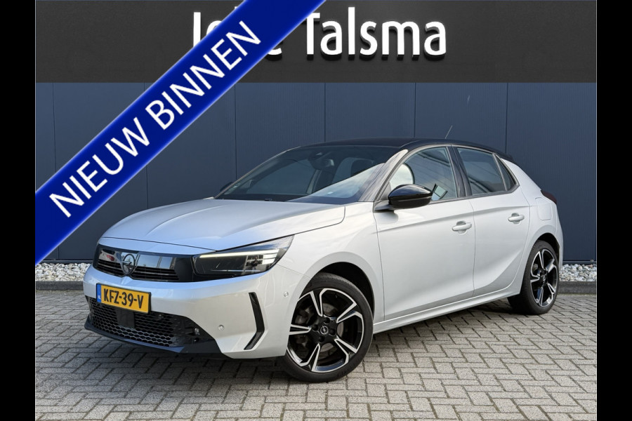 Opel Corsa 1.2 Turbo GS | Camera | Parkeersensoren voor/achter | Panorama | Stoel en stuurverwarming | Cruisecontrol | Climate | Apple Carp