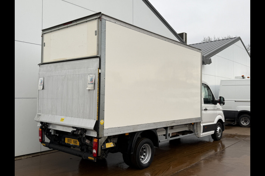 MAN TGE 5.160 2.0 TDI Automaat Laadklep Dubbellucht Airco Cruise Control Carplay Navigatie Bakwagen Koffer Meubelbak