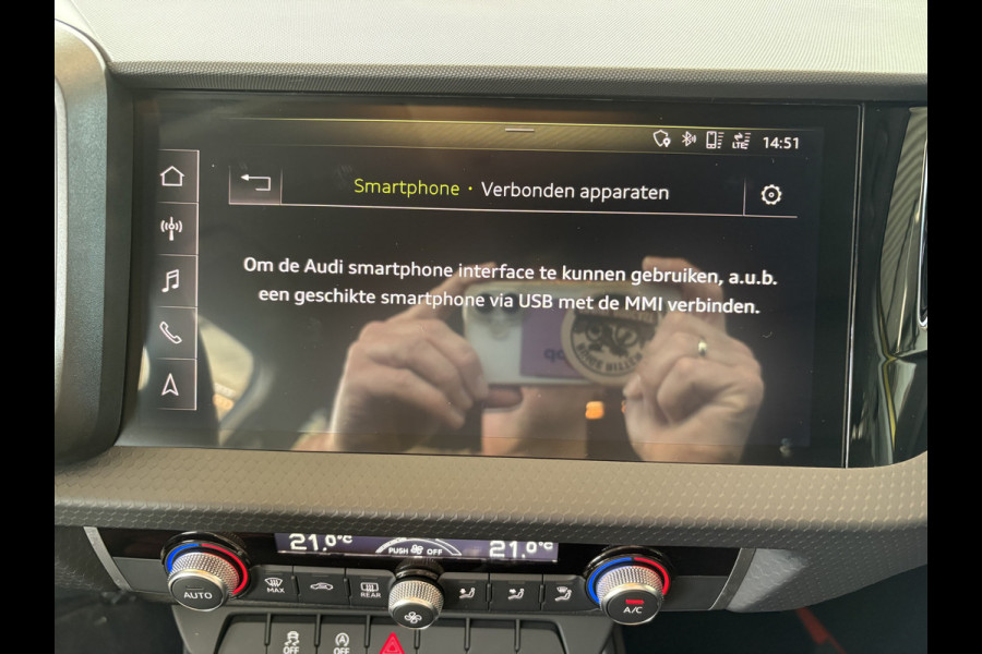 Audi A1 Sportback 25 TFSi 95pk Pro Line NAVI/CARPLAY/VIRTUAL/CLIMA/CRUISE/PDC