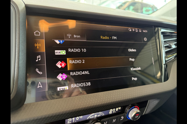 Audi A1 Sportback 25 TFSi 95pk Pro Line NAVI/CARPLAY/VIRTUAL/CLIMA/CRUISE/PDC
