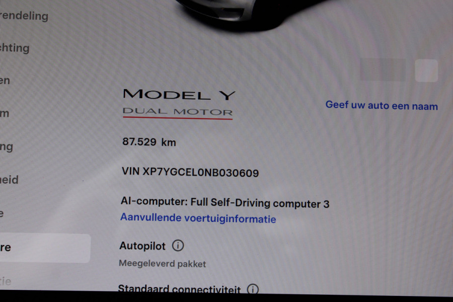 Tesla Model Y PERFORMANCE AWD 75 kWh SOh 92,4% PANO LEER AUTOPILOT 87000KM!!!