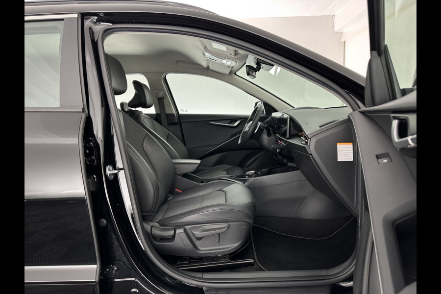 Kia Niro EV DynamicLine 64.8 kWh [ 3-Fase ] {SOH-100%} (INCL.BTW) *LEATHER-FABRIC | ADAPTIVE-CRUISE | DIGI-COCKPIT | KEYLESS | CAMERA | DAB | COMFORT-SEATS | SHIFT-PADDLES | ECC | PDC | 17''ALU*