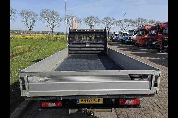Ford Transit 350 2.0 TDCI L4H1 L4 Open Laadbak Airco Trekhaak PDC Euro6 131 PK!