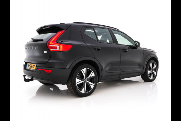 Volvo XC40 Recharge P8 AWD R-Design [ 3-Fase ] (INCL.BTW) Aut. *PANO | LEATHER-ALCANTARA | ADAPTIVE-CRUISE | DIGI-COCKPIT | FULL-LED | CAMERA | NAVI-FULLMAP | ECC | PDC | KEYLESS | HEATED-SPORTSEATS | TOWBAR | 19''ALU*