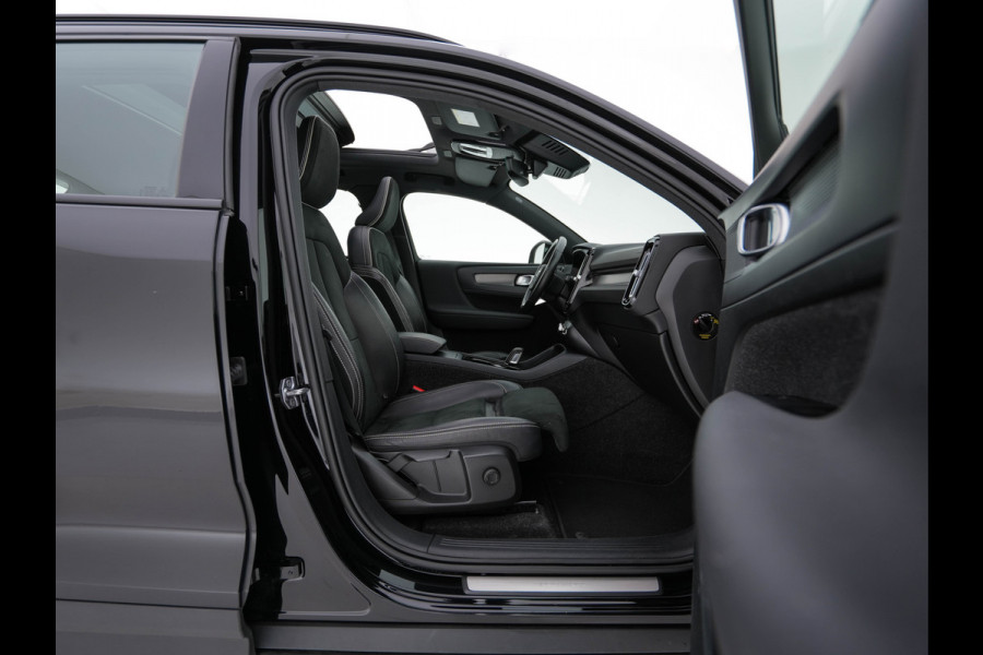 Volvo XC40 Recharge P8 AWD R-Design [ 3-Fase ] (INCL.BTW) Aut. *PANO | LEATHER-ALCANTARA | ADAPTIVE-CRUISE | DIGI-COCKPIT | FULL-LED | CAMERA | NAVI-FULLMAP | ECC | PDC | KEYLESS | HEATED-SPORTSEATS | TOWBAR | 19''ALU*