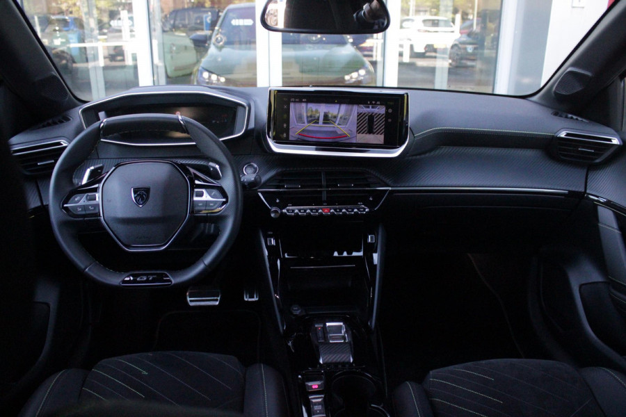 Peugeot 208 1.2 Hybrid 145PK AUTOMAAT GT | ALCANTARA "EXECUTIVE INTERIOR" (STOEL VERWARMING/ELEKTRISCH VERSTELBARE BESTUUDERSSTOEL MET MASSAGE FUNCTIE/ALCANTARA BEKLEDING | METAALLAK "JAUNE AGUENDA" | DRIVE ASSIST PLUS PACK (ADAPTIVE CRUISE CONTROL/STOP & GO FUNCTIE/LANE KEEPING/POSITIONING ASSIST) | 17" LICHTMETALEN VELGEN "YANAKA" | SFEER VERLICHTING IN 8 KLEUREN | KEYLESS ENTRY/START | DRAADLOZE APPLE CARPLAY/ANDROID AUTO | DRAADLOZE TELEFOONLADER | VISION & NAVIGATION PACK (NAVIGATIE/HD CAMERA VOOR EN ACHTER/DODEHOEK BEWAKING/INSTAPVERLICHTING | FULL LED KOPLAMPEN |
