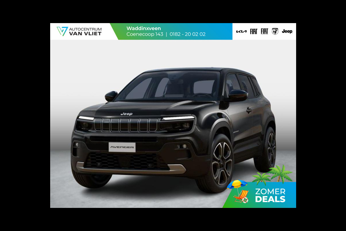 Jeep Avenger 1.2 e-Hybrid Summit | Actieprijs! | Winter Pack | Schuif/Kanteldak | Infotainment &Convenience Pack