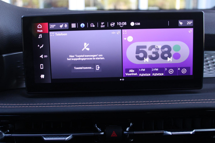 Alfa Romeo Tonale 1.3T PHEV 280PK SPRINT | ADAPTIVE CRUISE CONTROL | LED MATRIX KOPLAMPEN | STOEL/STUUR VERWARMING | PARKEERSENSOREN VOOR + ACHTER | ACHTERUITRIJ CAMERA | DRAADLOZE APPLE CARPLAY/ANDROID AUTO | NAVIGATIE | CLIMATE CONTROL | DRAADLOZE TELEFOONLADER |