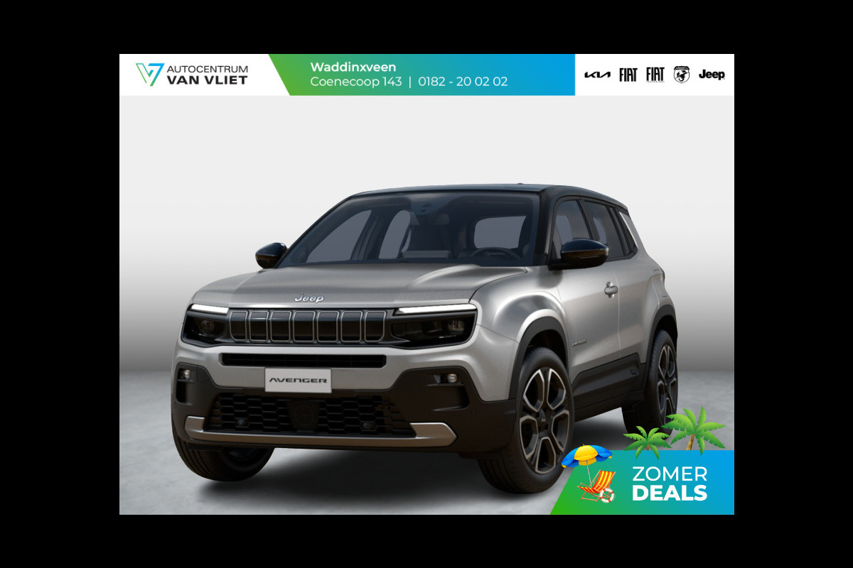 Jeep Avenger 1.2 e-Hybrid Summit | Winter Pack | Schuif/Kanteldak | Infotaiment&Convenience Pack | Bicolore