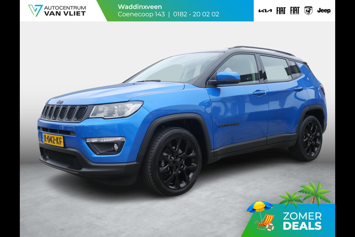 Jeep Compass 1.3T Night Eagle Liberty Edition | Trekhaak | Clima | Navi | Carplay | Camera | PDC | 19"
