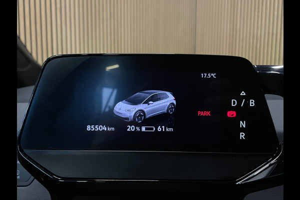 Volkswagen ID.3 Pro 62 kWh|92%SOH|STOEL-, STUURVERW|ANDROID/APPLE CARPLAY|ACC|CRUISE,CLIMATE CONTROL|NL-AUTO|NAP|INCL.BTW|1e EIG.|