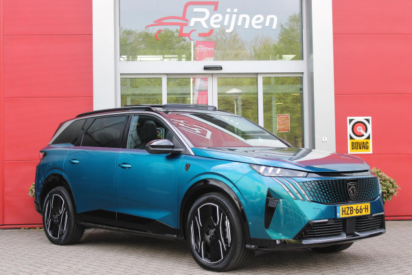 Peugeot E-5008 LAUNCH EDITION GT 325PK Dual Motor 73 kWh | PANORAMA SCHUIF / KANTELDAK | LEDEREN BEKLEDING NAPPA | ELEKTRISCH VERSTELBARE VOOR STOELEN, MET GEHEUGENFUNCTIE OP BESTUURDERSSTOEL | STOEL VERWARMING | STOEL MASAGE | ACHTERBANK VERWARMING | STUUR VERWARMING | WARMTE POMP | ALARM SYSTEEM | DRAADLOOS APPLE CARPLAY / ANDROID AUTO | DRAADLOZE TELEFOONLADER | VISIOPARK 360° HD CAMERA'S | DRIVE ASSIST 2.0 SEMI-AUTONOOMRIJDEN | SFEER VERLICHTING | DRAADLOZE TELEFOONLADER | ADAPTIVE CRUISE CONTROL | DODEHOEK DETECTIE | 7-PERSOONS |