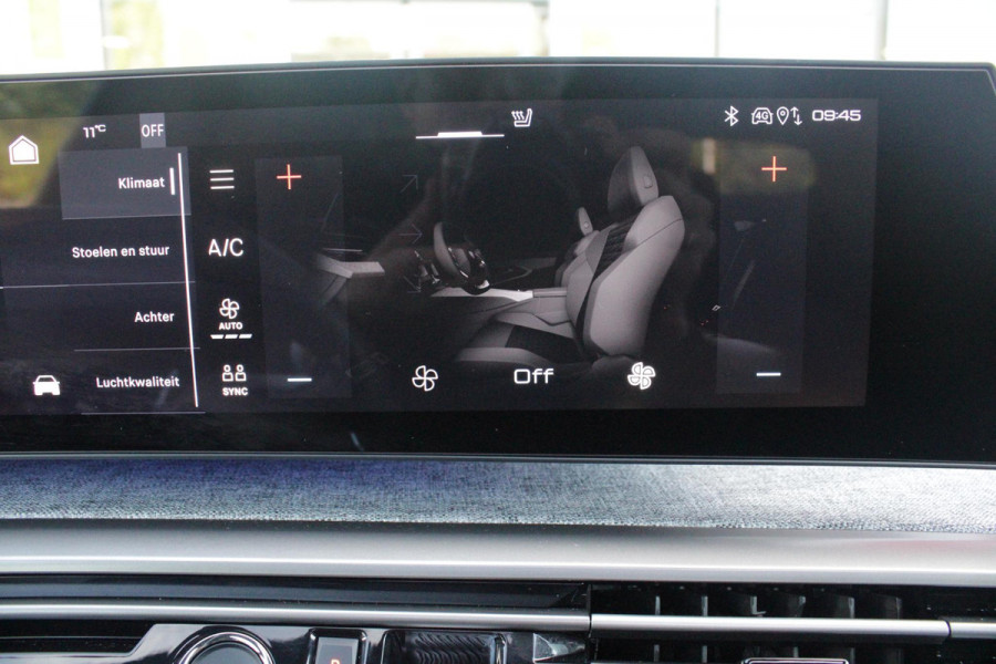 Peugeot E-5008 LAUNCH EDITION GT 325PK Dual Motor 73 kWh | PANORAMA SCHUIF / KANTELDAK | LEDEREN BEKLEDING NAPPA | ELEKTRISCH VERSTELBARE VOOR STOELEN, MET GEHEUGENFUNCTIE OP BESTUURDERSSTOEL | STOEL VERWARMING | STOEL MASAGE | ACHTERBANK VERWARMING | STUUR VERWARMING | WARMTE POMP | ALARM SYSTEEM | DRAADLOOS APPLE CARPLAY / ANDROID AUTO | DRAADLOZE TELEFOONLADER | VISIOPARK 360° HD CAMERA'S | DRIVE ASSIST 2.0 SEMI-AUTONOOMRIJDEN | SFEER VERLICHTING | DRAADLOZE TELEFOONLADER | ADAPTIVE CRUISE CONTROL | DODEHOEK DETECTIE | 7-PERSOONS |