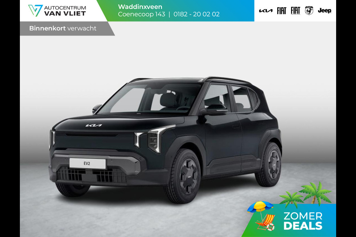 Kia EV2 Air 42.2 kWh 5p. | Actieprijs * | Clima | Adapt. cruise | Navi | Dakrails | 16" | Stoel&Stuur Verwarming | Apple Carplay