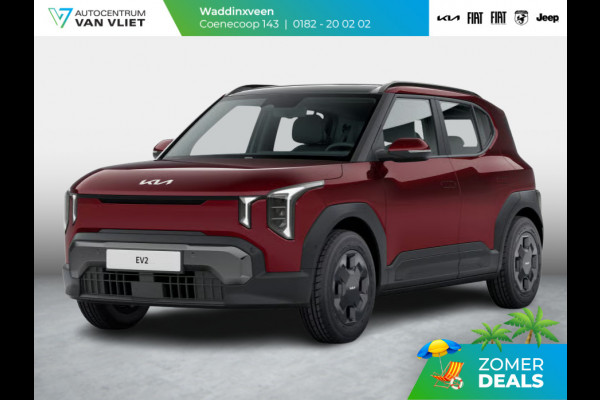 Kia EV2 Air 42.2 kWh 5p. | Uit voorraad leverbaar ! | Actieprijs * | Clima | Adapt. cruise | Navi | Dakrails | 16" | Stoel&Stuur Verwarming | Apple Carplay
