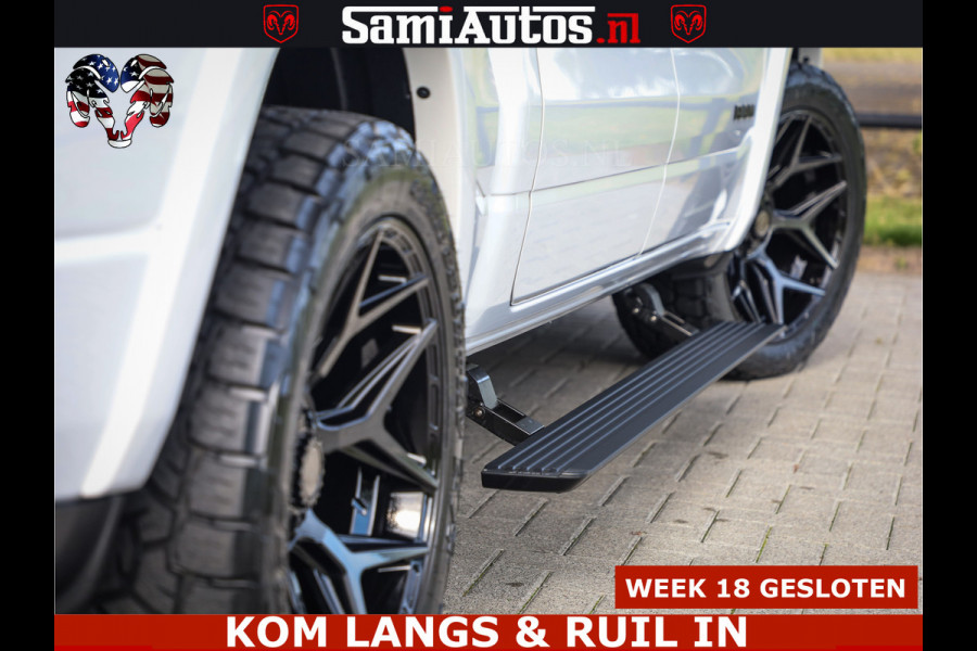 Dodge Ram 1500 Limited Night High Output 540HP 706Nm | Massage + Full Option | De Meest Luxe en Volle Pick-Up in zijn Klasse | Comfortabele Dubbele Cabine met Royale 5 Zitplaatsen | BPM vrij | Nu Leverbaar uit Voorraad | Voorraad Nr 2351 - 7478