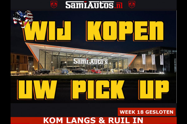 Dodge Ram 1500 Limited Night High Output 540HP 706Nm | Massage + Full Option | De Meest Luxe en Volle Pick-Up in zijn Klasse | Comfortabele Dubbele Cabine met Royale 5 Zitplaatsen | BPM vrij | Nu Leverbaar uit Voorraad | Voorraad Nr 2351 - 7478