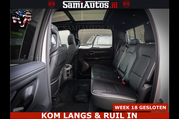 Dodge Ram 1500 Limited Night High Output 540HP 706Nm | Massage + Full Option | De Meest Luxe en Volle Pick-Up in zijn Klasse | Comfortabele Dubbele Cabine met Royale 5 Zitplaatsen | BPM vrij | Nu Leverbaar uit Voorraad | Voorraad Nr 2351 - 7478