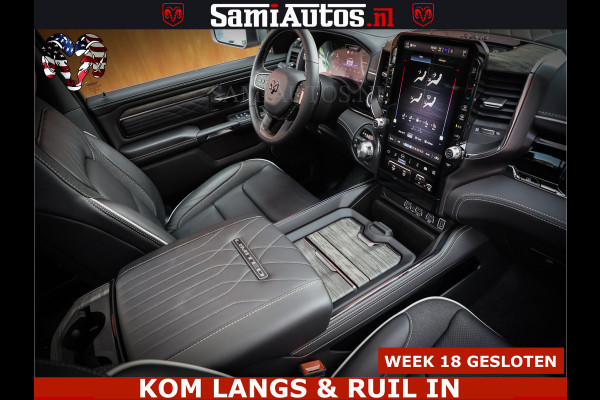 Dodge Ram 1500 Limited Night High Output 540HP 706Nm | Massage + Full Option | De Meest Luxe en Volle Pick-Up in zijn Klasse | Comfortabele Dubbele Cabine met Royale 5 Zitplaatsen | BPM vrij | Nu Leverbaar uit Voorraad | Voorraad Nr 2351 - 7478