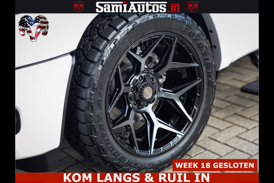 Dodge Ram 1500 Limited Night High Output 540HP 706Nm | Massage + Full Option | De Meest Luxe en Volle Pick-Up in zijn Klasse | Comfortabele Dubbele Cabine met Royale 5 Zitplaatsen | BPM vrij | Nu Leverbaar uit Voorraad | Voorraad Nr 2351 - 7478