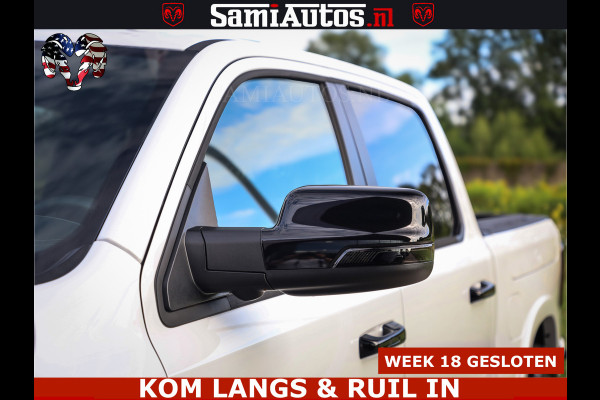 Dodge Ram 1500 Limited Night High Output 540HP 706Nm | Massage + Full Option | De Meest Luxe en Volle Pick-Up in zijn Klasse | Comfortabele Dubbele Cabine met Royale 5 Zitplaatsen | BPM vrij | Nu Leverbaar uit Voorraad | Voorraad Nr 2351 - 7478