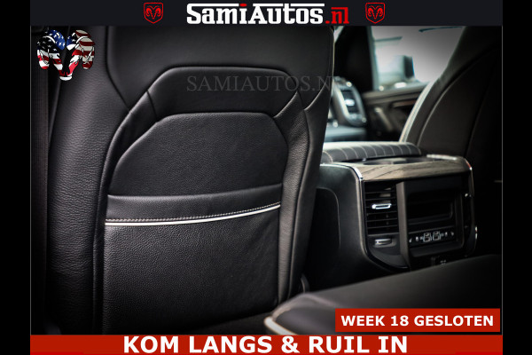 Dodge Ram 1500 Limited Night High Output 540HP 706Nm | Massage + Full Option | De Meest Luxe en Volle Pick-Up in zijn Klasse | Comfortabele Dubbele Cabine met Royale 5 Zitplaatsen | BPM vrij | Nu Leverbaar uit Voorraad | Voorraad Nr 2351 - 7478