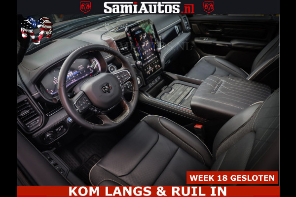 Dodge Ram 1500 Limited Night High Output 540HP 706Nm | Massage + Full Option | De Meest Luxe en Volle Pick-Up in zijn Klasse | Comfortabele Dubbele Cabine met Royale 5 Zitplaatsen | BPM vrij | Nu Leverbaar uit Voorraad | Voorraad Nr 2351 - 7478